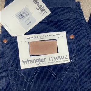 Corduroy women’s Wrangler icons.